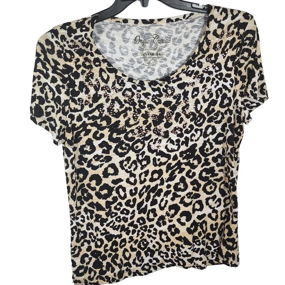 Onque Casuals leopard twin